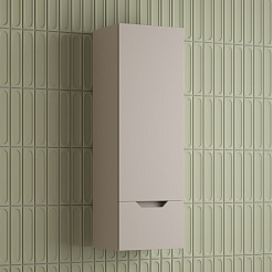 Style Line Шкаф пенал Остин 36 Plus подвесной крем – фотография-3